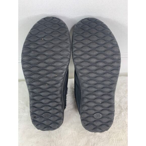 Womens Black Go Slip-On Plush-Lined Indoor/Outdoor Clogs Size 8 - Picture 8 of 8